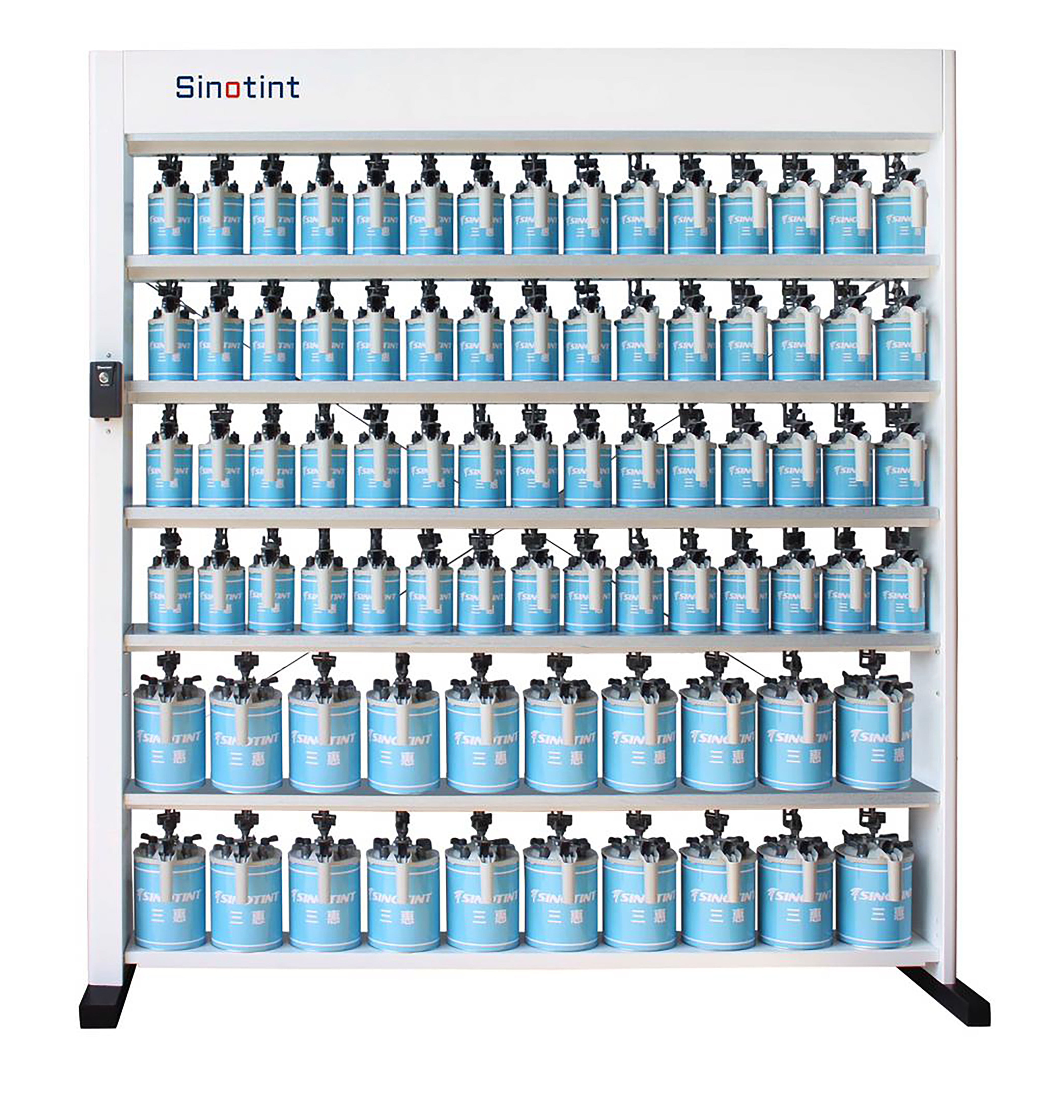 Sanhua Color Mixing Mixer 84 Head Смеситель смесителя цветового смесителя Sanhua 84 головы