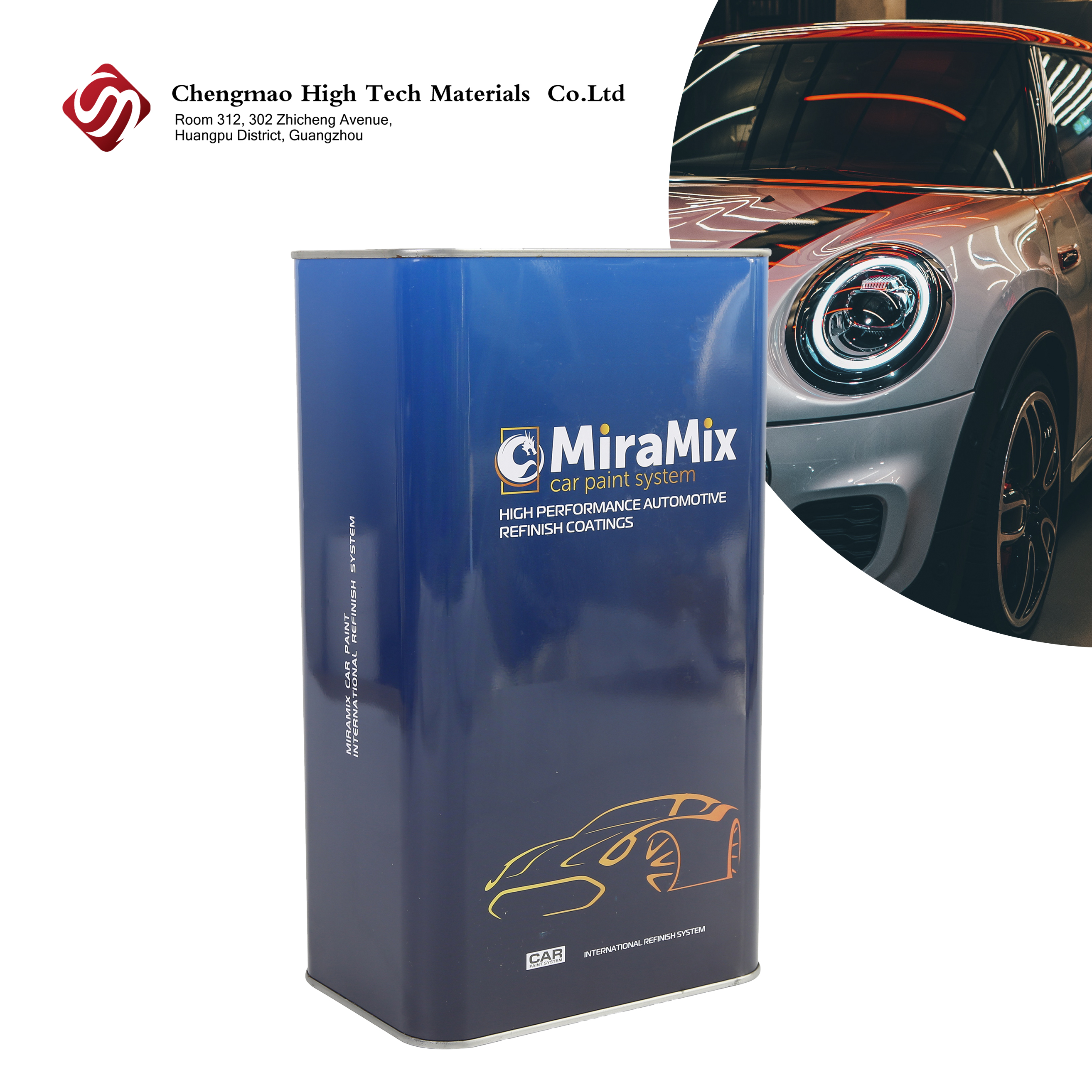 HS Dazzling Clearcoat / Cheng Mao Clearcoat 2K Varnish Auto Paint