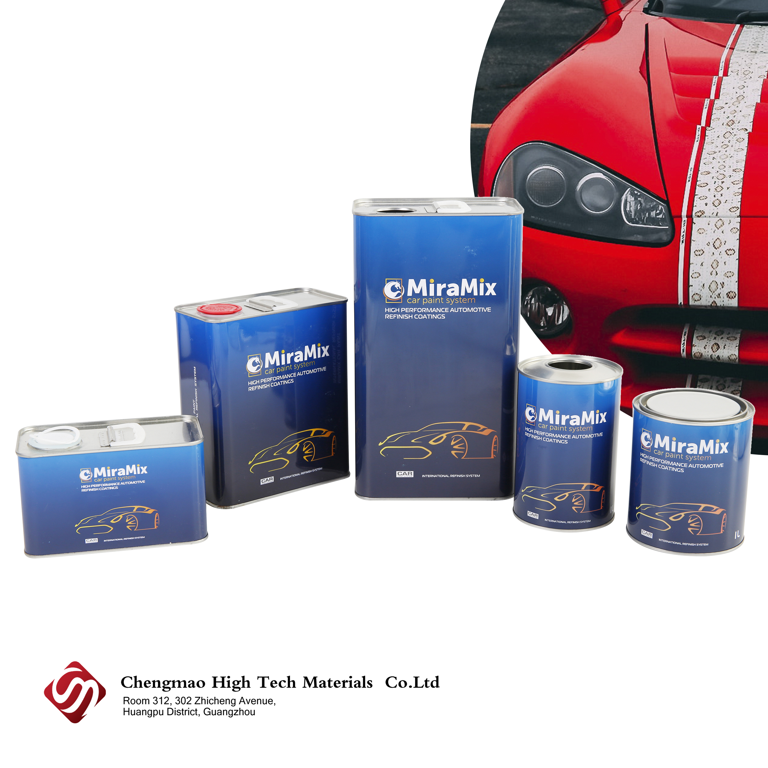 Автомобильный акриловый лак Стандартный сухой отвердитель автомобиль рефининг прозрачный слой растворитель более тонкий для автомобильной краски 1K 2K